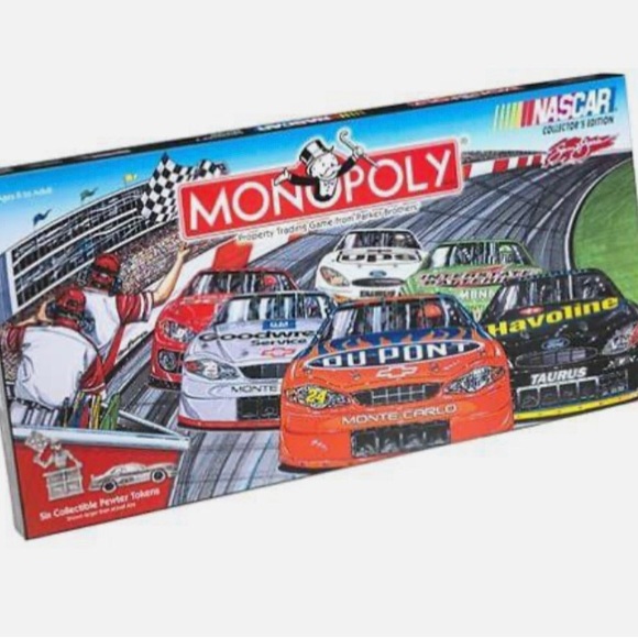Monopoly NASCAR Sam Bass Collector’s Edition Board Game